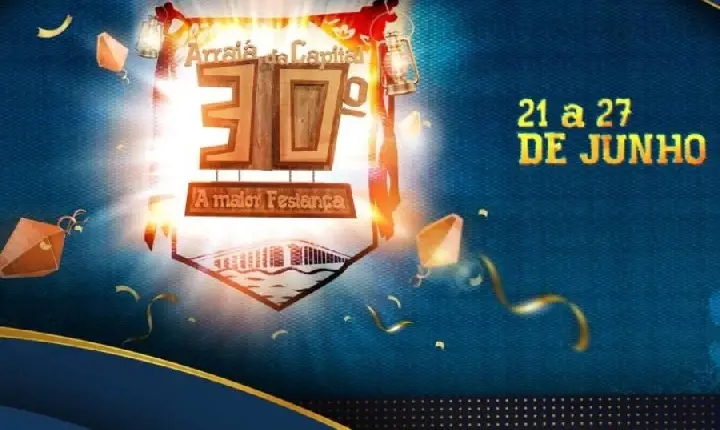 30º Arraiá da Capital: definida a ordem de apresentação das quadrilhas juninas