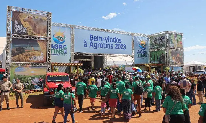 Agrotins de 2023 fecha com R$ 2,95 bilhões de movimentação financeira e público de 196 mil pessoas