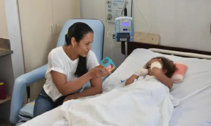 Ala pediátrica do HGP atende 3.351 crianças só em março, aumento de 22%