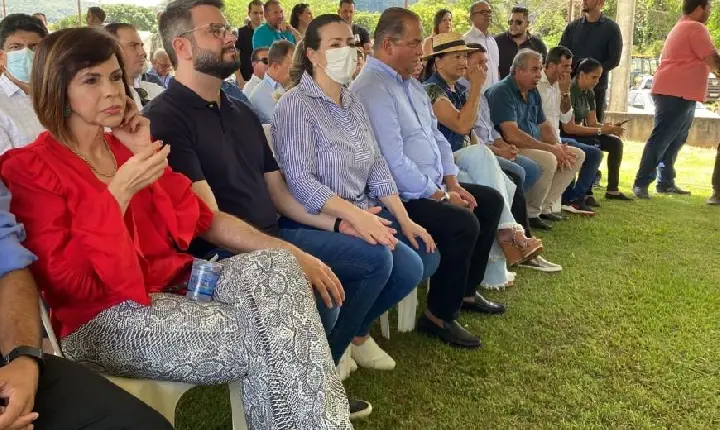 Apoio indefinido: em Taquaruçu, prefeita deixa claro que o compromisso era com Gomes