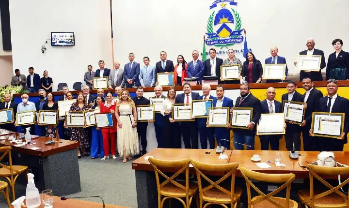 Assembleia Legislativa entrega Títulos de Cidadão Tocantinense e Benemérito para 21 personalidades; confira a lista