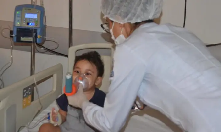 Com tempo seco, HGP registra 374 internações de crianças com problemas respiratórios