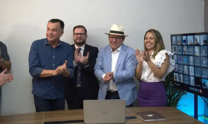 De forma inovadora, coligação de Ronaldo Dimas registra candidaturas