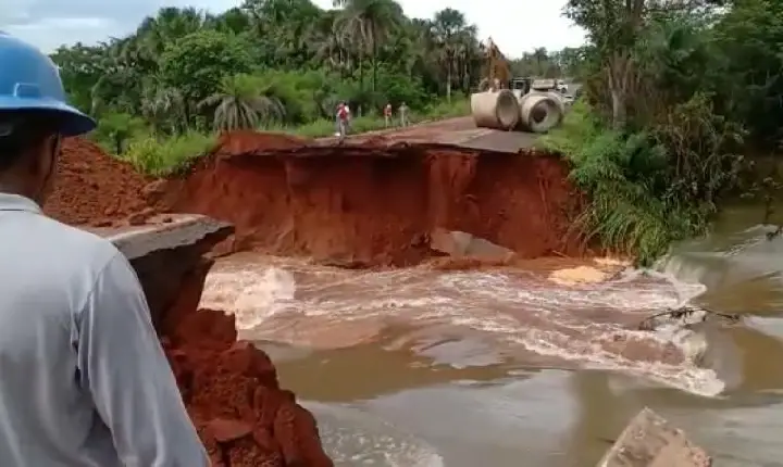 DNIT declara situação de emergência na BR-226 no Tocantins; não há previsão para liberação