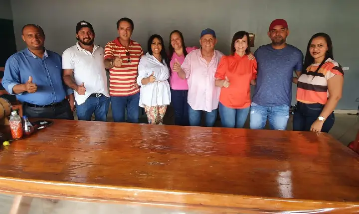 Em Pugmil, prefeito recebeu, Gaguim, professora Dorinha, Janad Valcari e lideranças