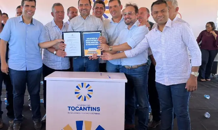 Governador Wanderlei Barbosa, Antonio Andrade participa de lançamento de obras e prestigia comemoração do aniversário de Porto Nacional