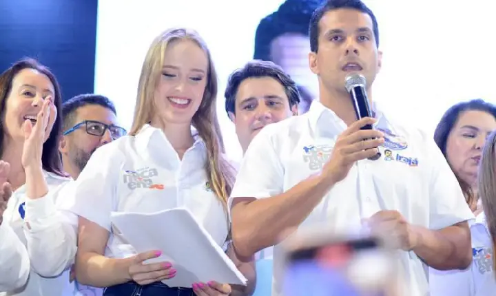 Irajá registra candidatura ao governo e promete mulheres no comando de 50% das secretarias