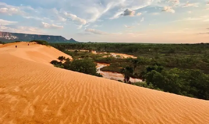 Jornalistas alemães conhecem o Jalapão para divulgar atrações turísticas