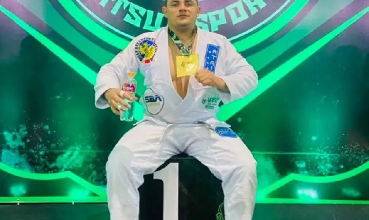Morador de Palmas, lutador Antônio Soares se torna campeão mundial de Jiu-jítsu