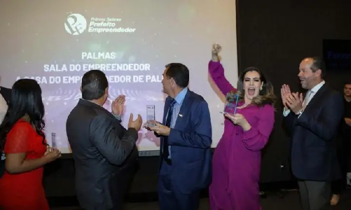 Palmas se torna uma das cidades vencedoras do Prêmio Sebrae Prefeito Empreendedor