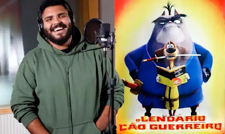 Paulo Vieira escolhe Palmas para pré-estreia de produção americana com sua dublagem