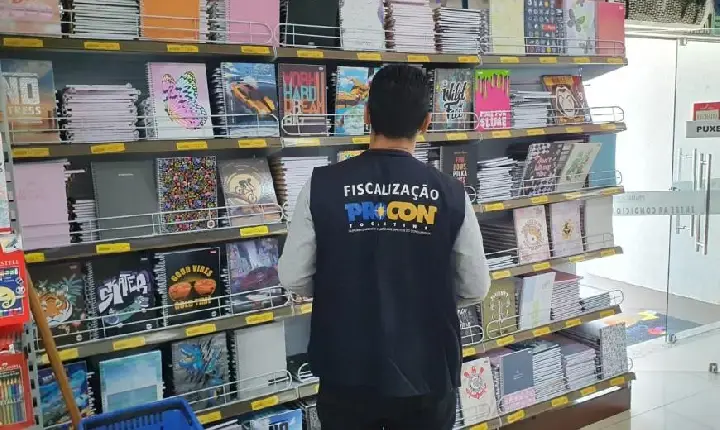 Pesquisa do Procon aponta variação de mais de 160% em materiais escolares na Capital