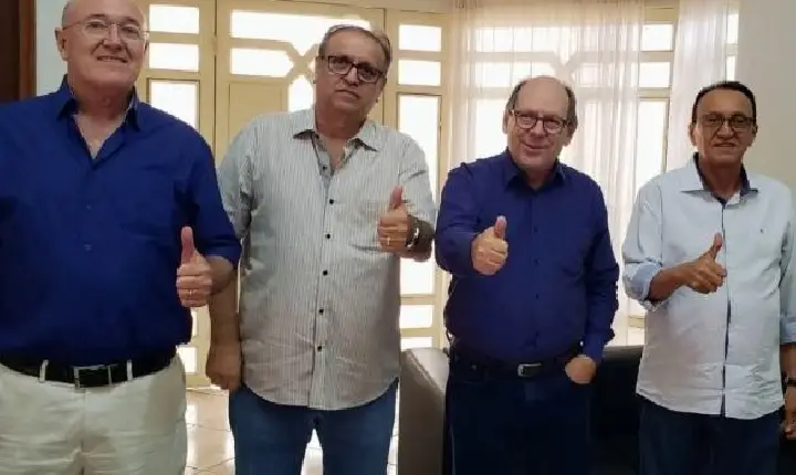 Política Dimas conversa com Marcelo Miranda e dirigentes estaduais do MDB