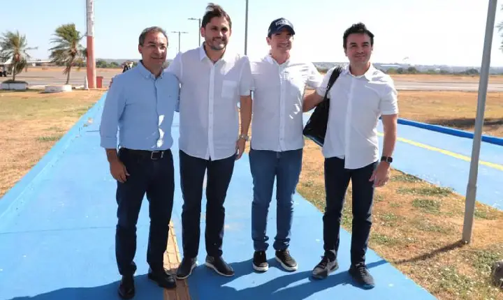 Wagner apresenta Aeroporto de Araguaína a ministros e busca homologação de equipamentos