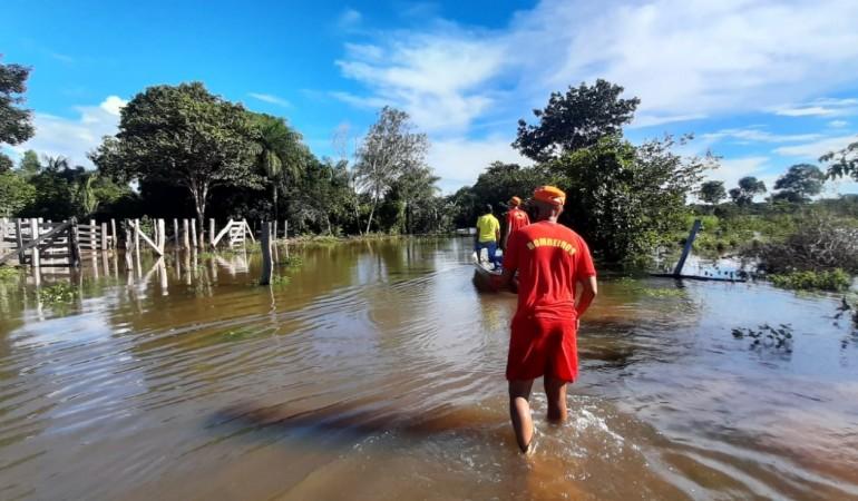 Tocantins tem 2,5 mil desalojados e 245 desabrigados em razão das enchentes