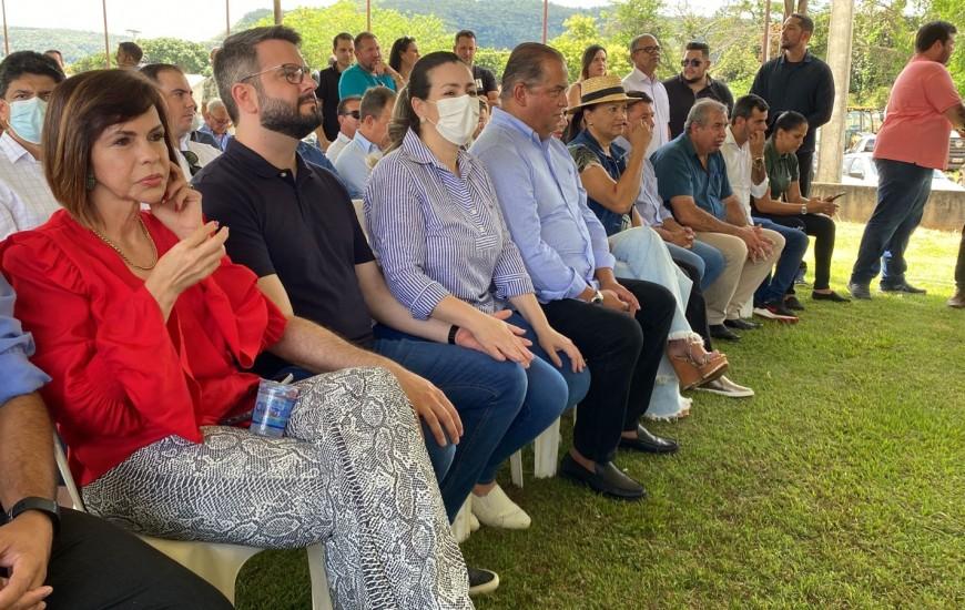 Apoio indefinido: em Taquaruçu, prefeita deixa claro que o compromisso era com Gomes