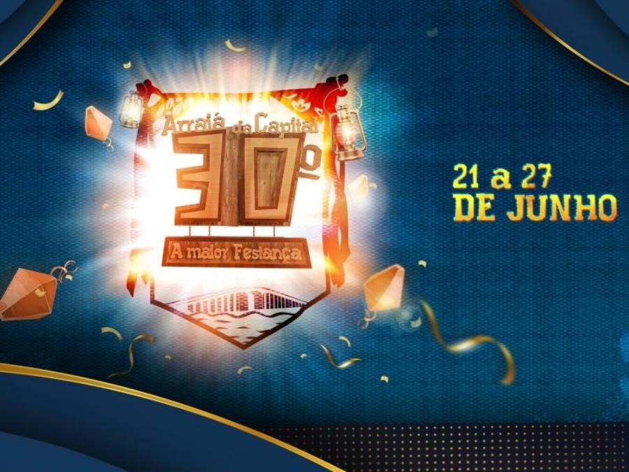 30º Arraiá da Capital: definida a ordem de apresentação das quadrilhas juninas