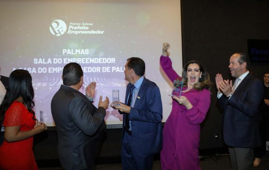 Palmas se torna uma das cidades vencedoras do Prêmio Sebrae Prefeito Empreendedor