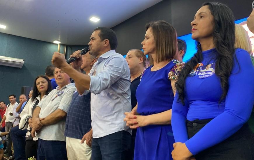 Com ATM lotada, Wanderlei e Dorinha anunciam aliança e campanha propositiva