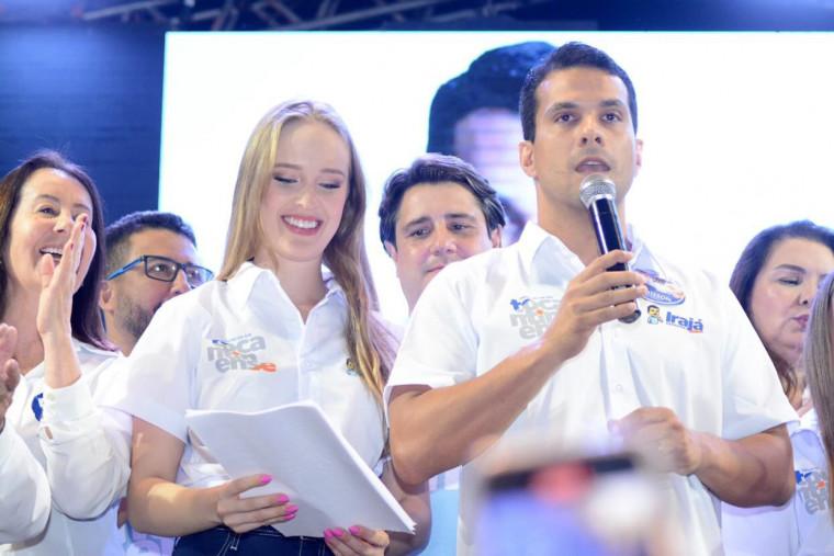 Irajá registra candidatura ao governo e promete mulheres no comando de 50% das secretarias