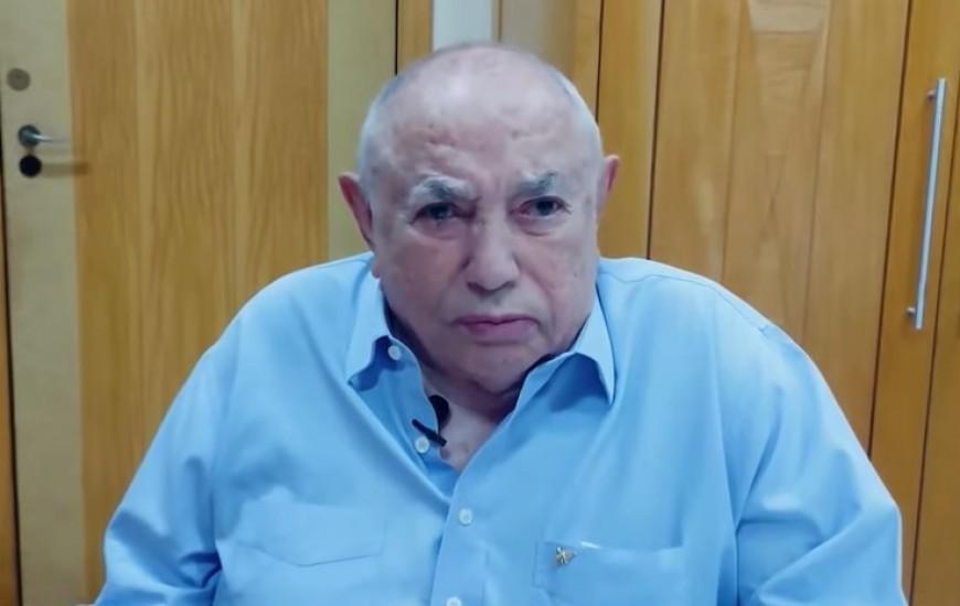 Siqueira Campos volta a ser internado em UTI em Palmas com febre e pressão baixa