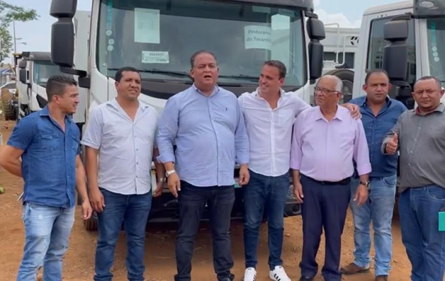 Eduardo Gomes entrega, via Codevasf, equipamentos para 25 municípios tocantinenses