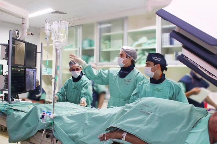 Hospital Dom Orione usa técnica inédita para desobstruir artéria coronária, a 1ª vez no Tocantins