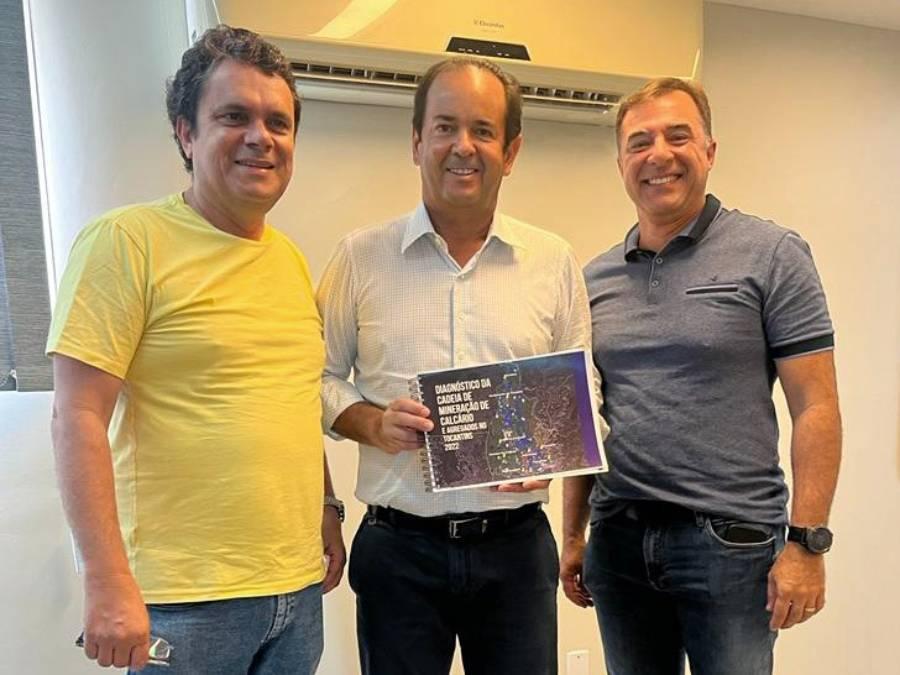Roberto Pires recebe diagnóstico do setor de mineração