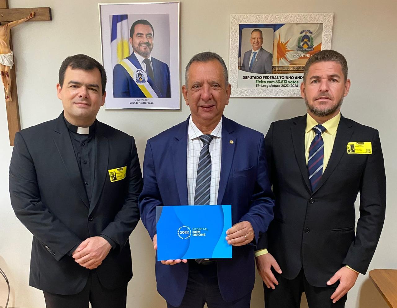 Antonio Andrade destina emenda para compra de mamógrafo para Hospital Dom Orione