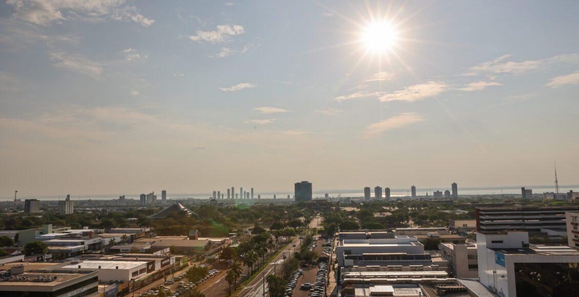 Palmas está em risco potencial da onda de calor até quinta-feira; Defesa Civil faz alerta e prefeitura emite recomendação às escolas