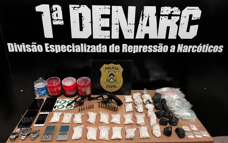 Delivery de drogas que abastecia a classe média alta de Palmas é desarticulado